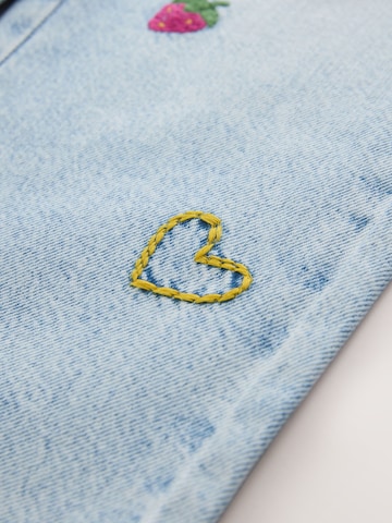 Next Wide Leg Farkut värissä sininen