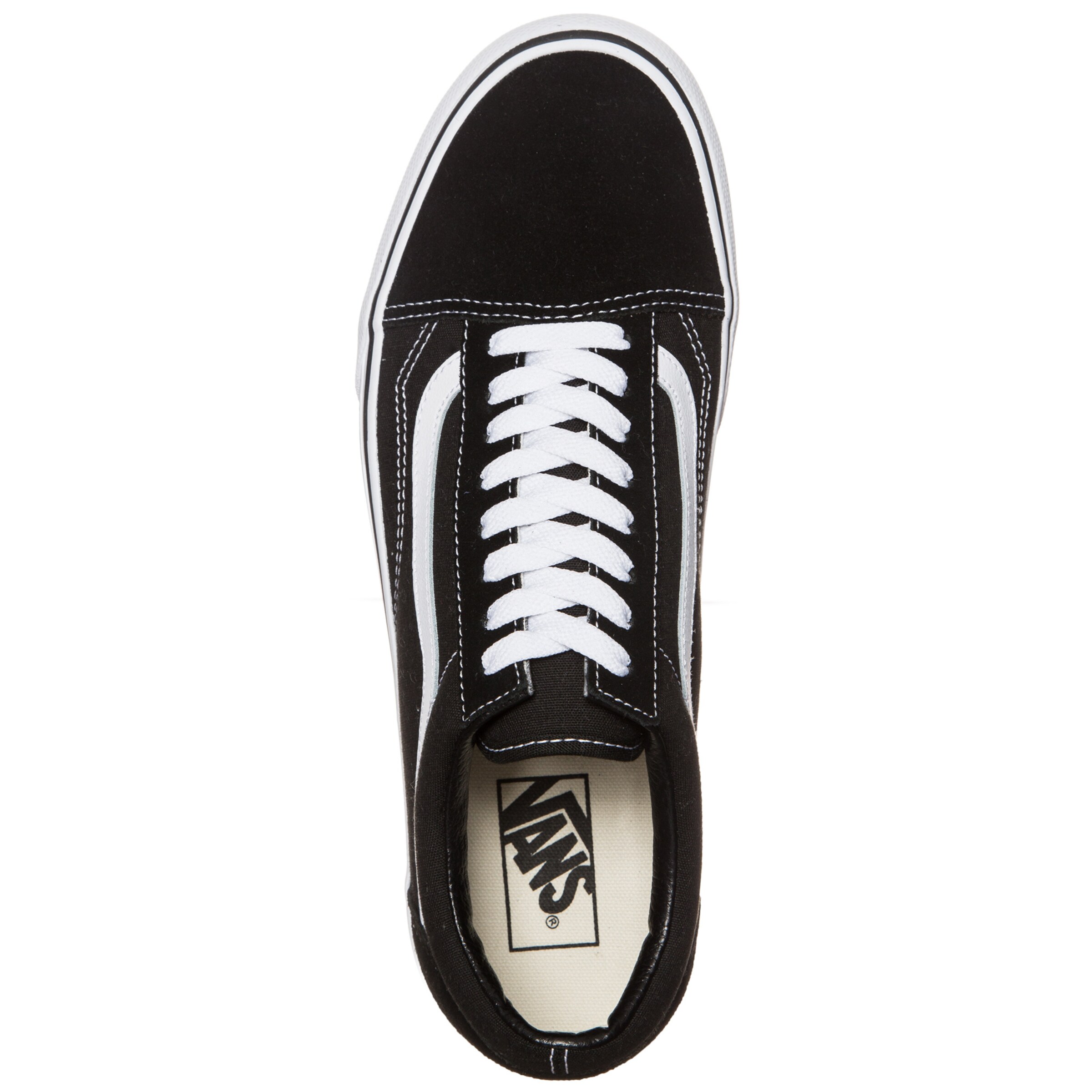 juoda VANS Sportbačiai be auliuko 'Old Skool'