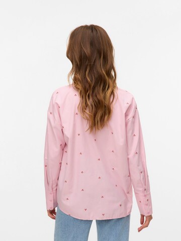 VERO MODA Blouse 'VMSOPHIA' in Pink