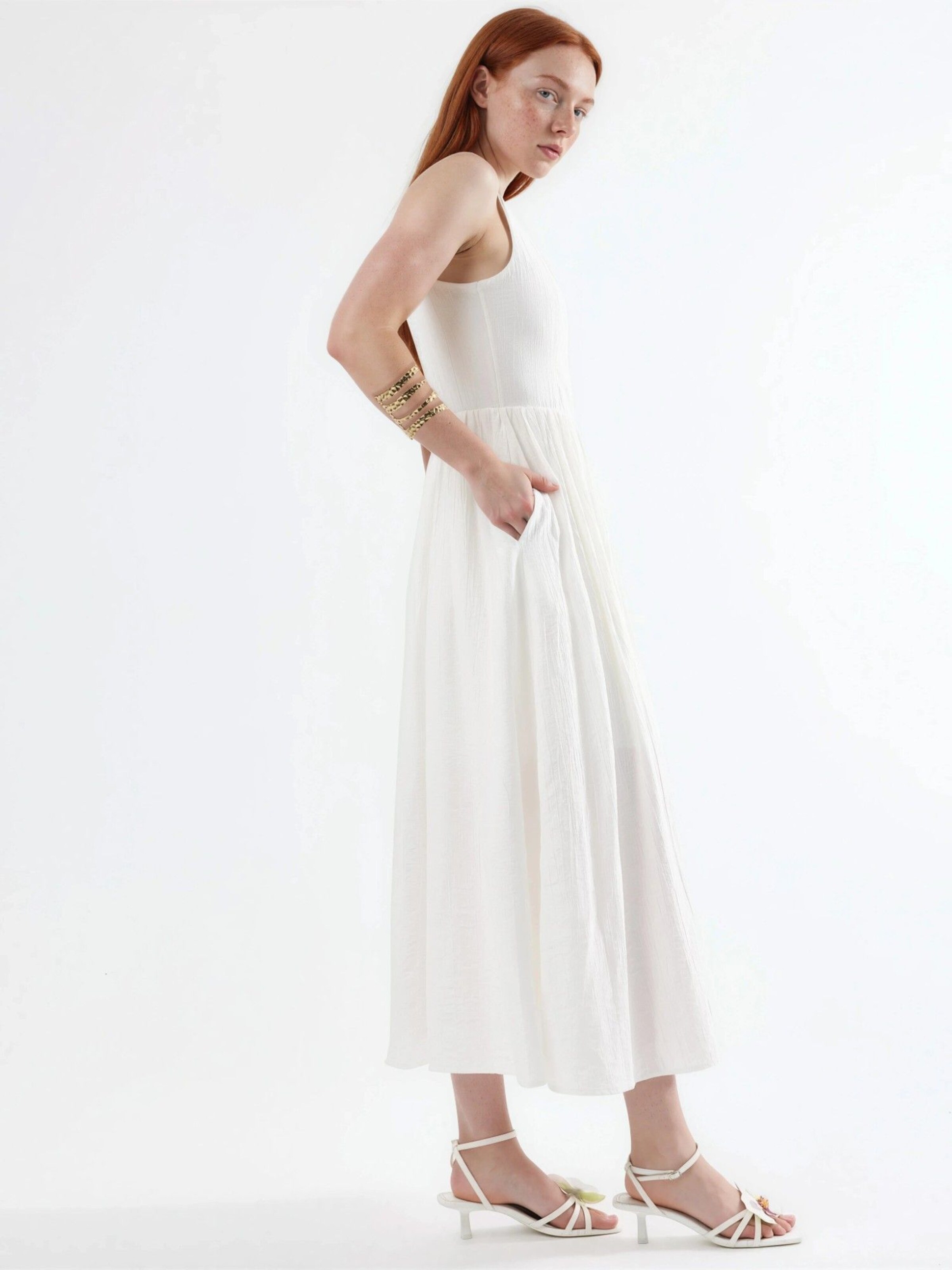 Robe Busem en blanc
