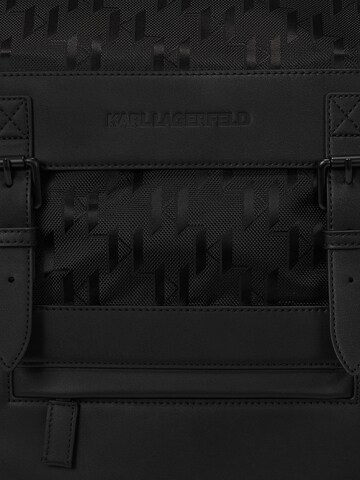Karl Lagerfeld Rucksack in Schwarz