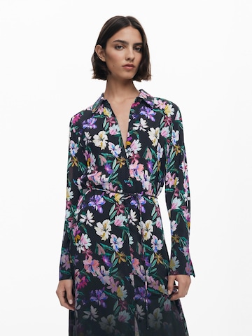 Desigual Košilové šaty – černá