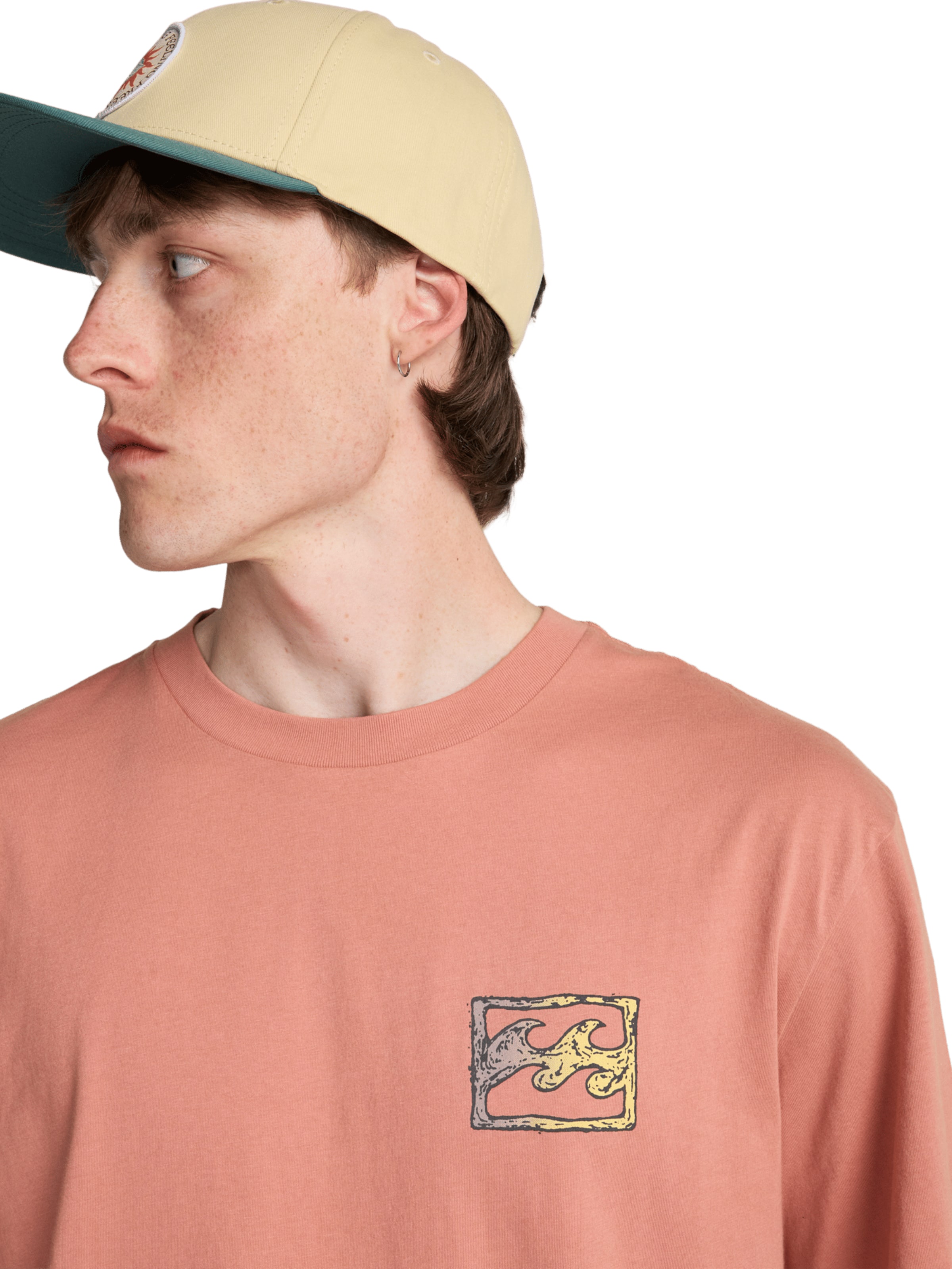 BILLABONG Shirt 'Crayon Wave' in Pink