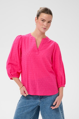 Kaffe Bluse 'KABea' in Pink: Vorderseite