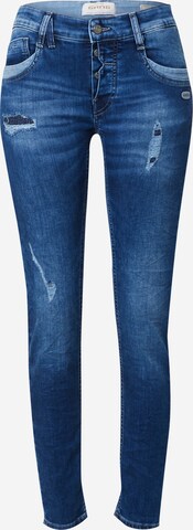 Gang Slimfit Jeans 'GERDA' in Blauw: voorkant