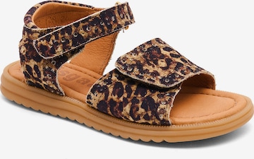 BISGAARD Sandals 'Andrea' in Brown: front