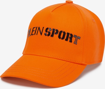 Plein Sport - Gorra deportiva en naranja: frente