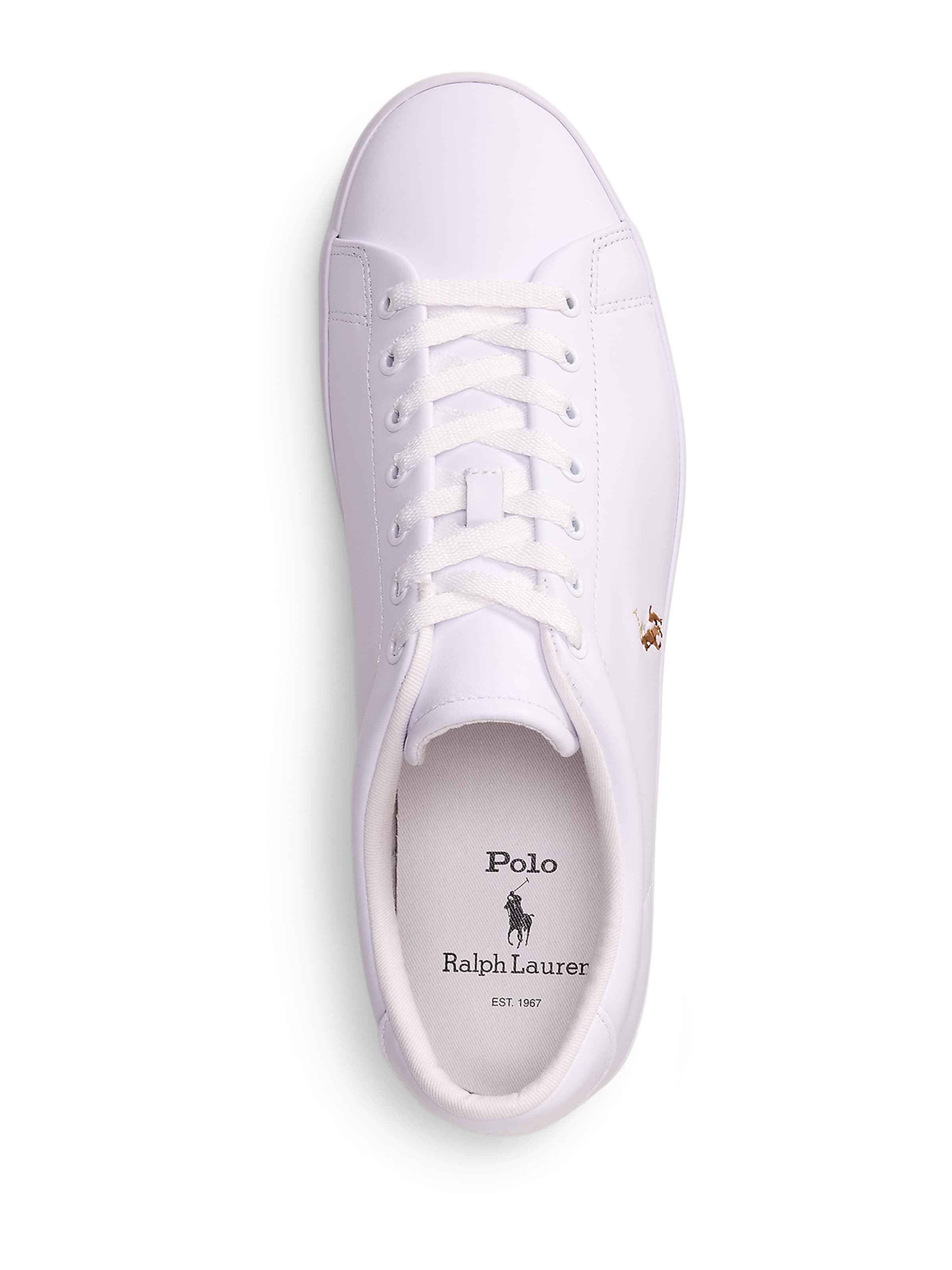 Polo Ralph Lauren Madalad ketsid 'Longwood', värv valge