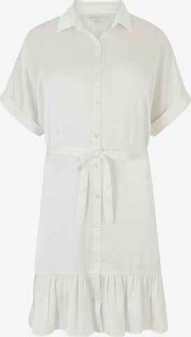 Robe-chemise Apricot en blanc : devant