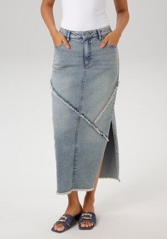 Aniston CASUAL Skirt in Blue: front