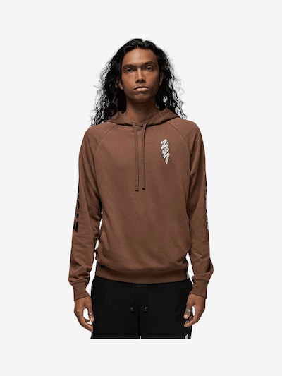 Jordan Sweater majica 'Zion' u smeđa / siva / bijela, Pregled proizvoda