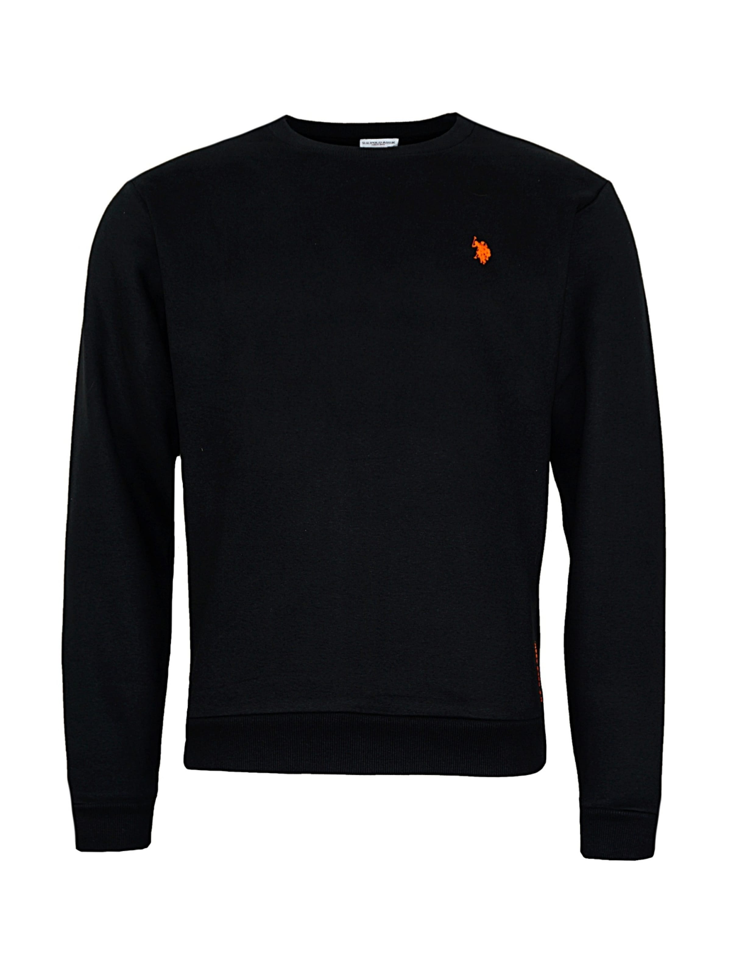 U.S. POLO ASSN. Pullover i sort: forside