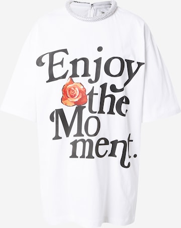 3.1 Phillip LimMajica 'ENJOY THE MOMENT' - bijela boja: prednji dio