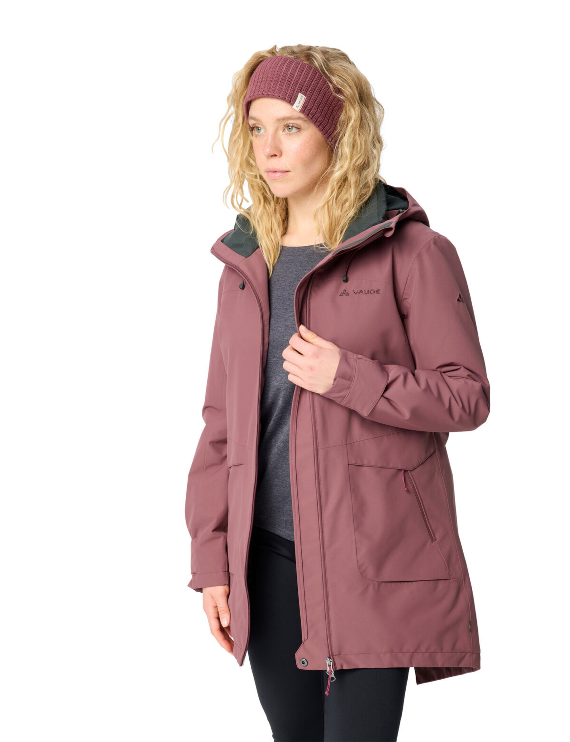 VAUDE Outdoor jacket 'Skomer III' in Red