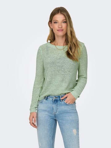 ONLY Sweater 'Geena' in Green: front