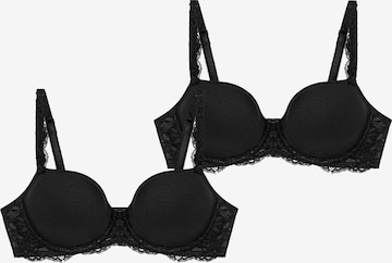 Soutien-gorge ' Amourette Charm ' TRIUMPH en noir : devant