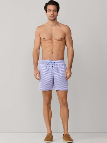 Shorts de bain 'Seashell' Hackett London en violet