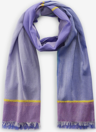 CODELLO Schal in gelb / lila / violettblau, Produktansicht