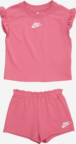 Nike Sportswear Set in Roze: voorkant