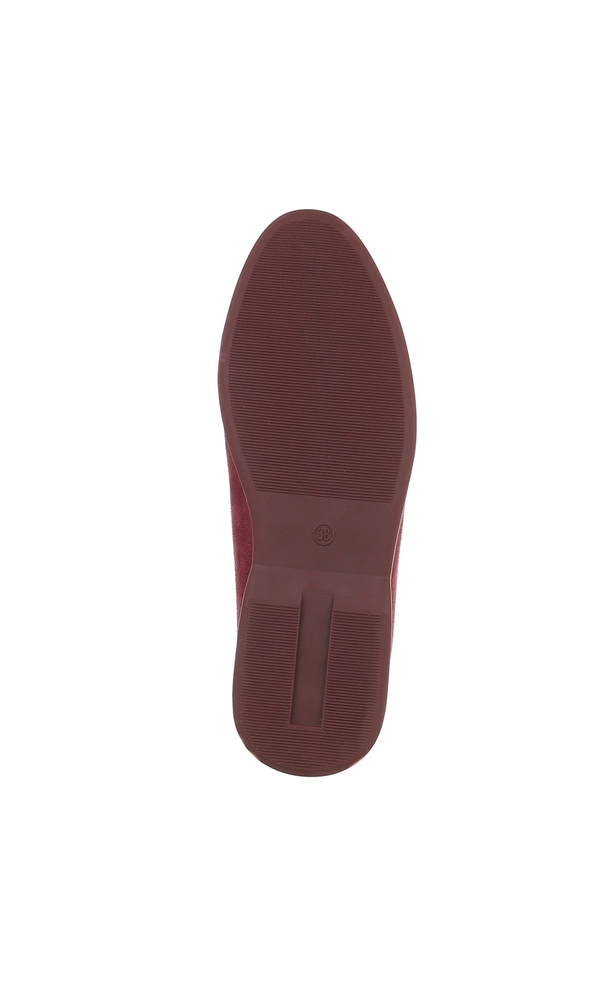 Ital-Design Classic Flats in Red