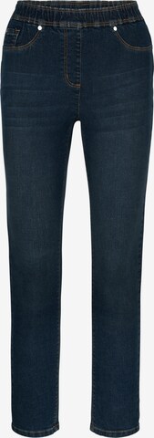 MIAMODA Regular Jeggings in Blue: front