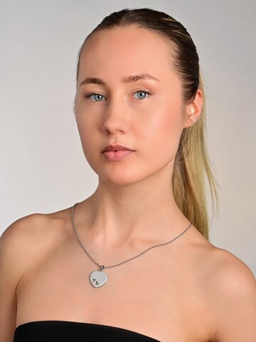 Akzent Pendant 'Lovely, langlebig' in Silver: front