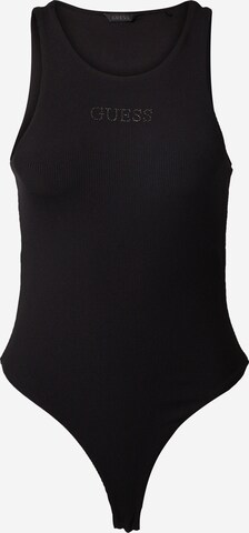 GUESSBodi majica - crna boja: prednji dio