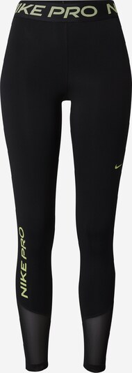 NIKE Spodnie sportowe w kolorze limonkowy / czarnym, Podgląd produktu