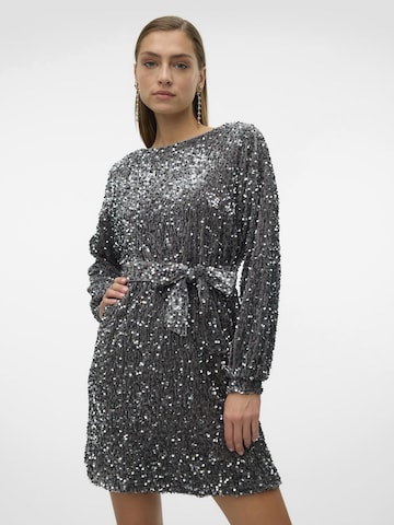 VERO MODA Kjole 'BELLA' i sølv
