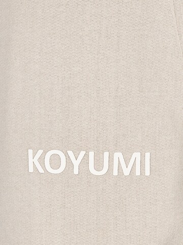 Koyumi Regular Workout Pants 'Panther Loon' in Beige