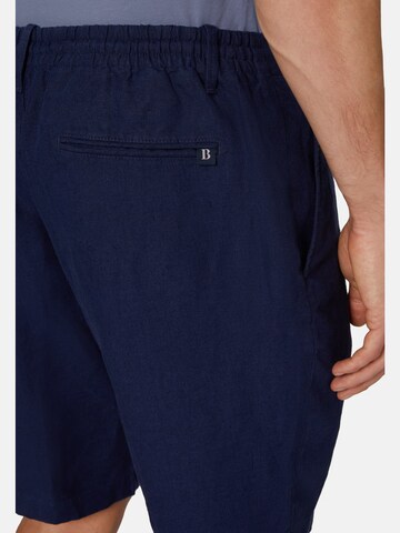 Coupe slim Pantalon Boggi Milano en bleu