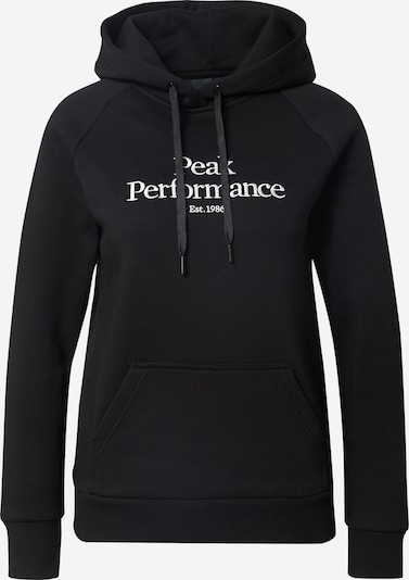 Felpa sportiva PEAK PERFORMANCE di colore nero / bianco, Visualizzazione prodotti