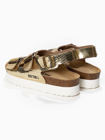 Bayton - Sandália 'Achille' em ouro