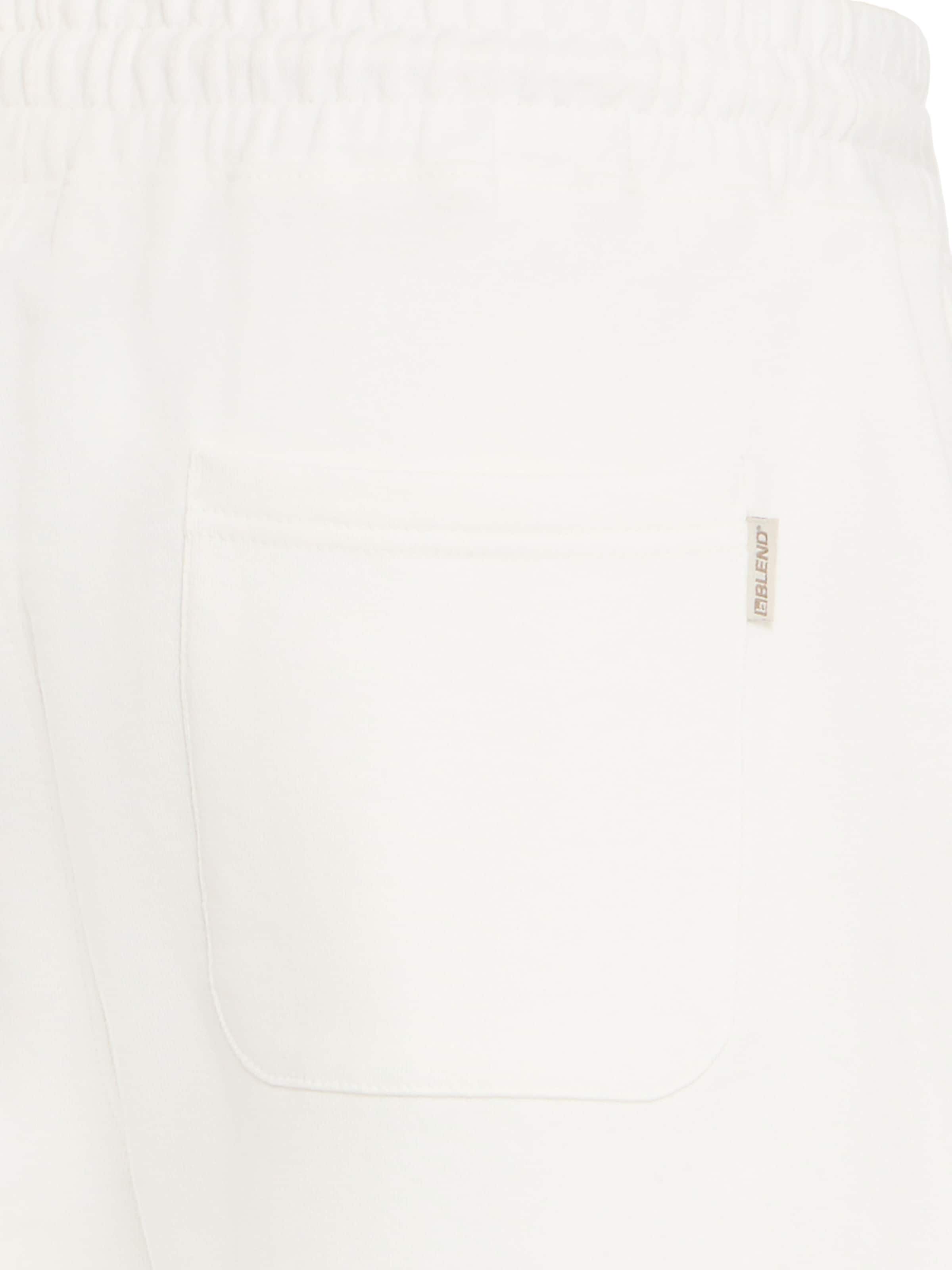 BLEND Normalny krój Spodnie 'BHKEN' w kolorze biały