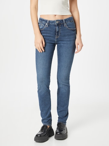 Mavi Skinny Jeans in Blue: front