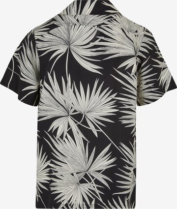 Urban Classics Comfort fit Ing 'Frond Resort' - fekete