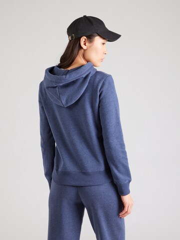 Giacca di felpa 'Essential' di Superdry in blu
