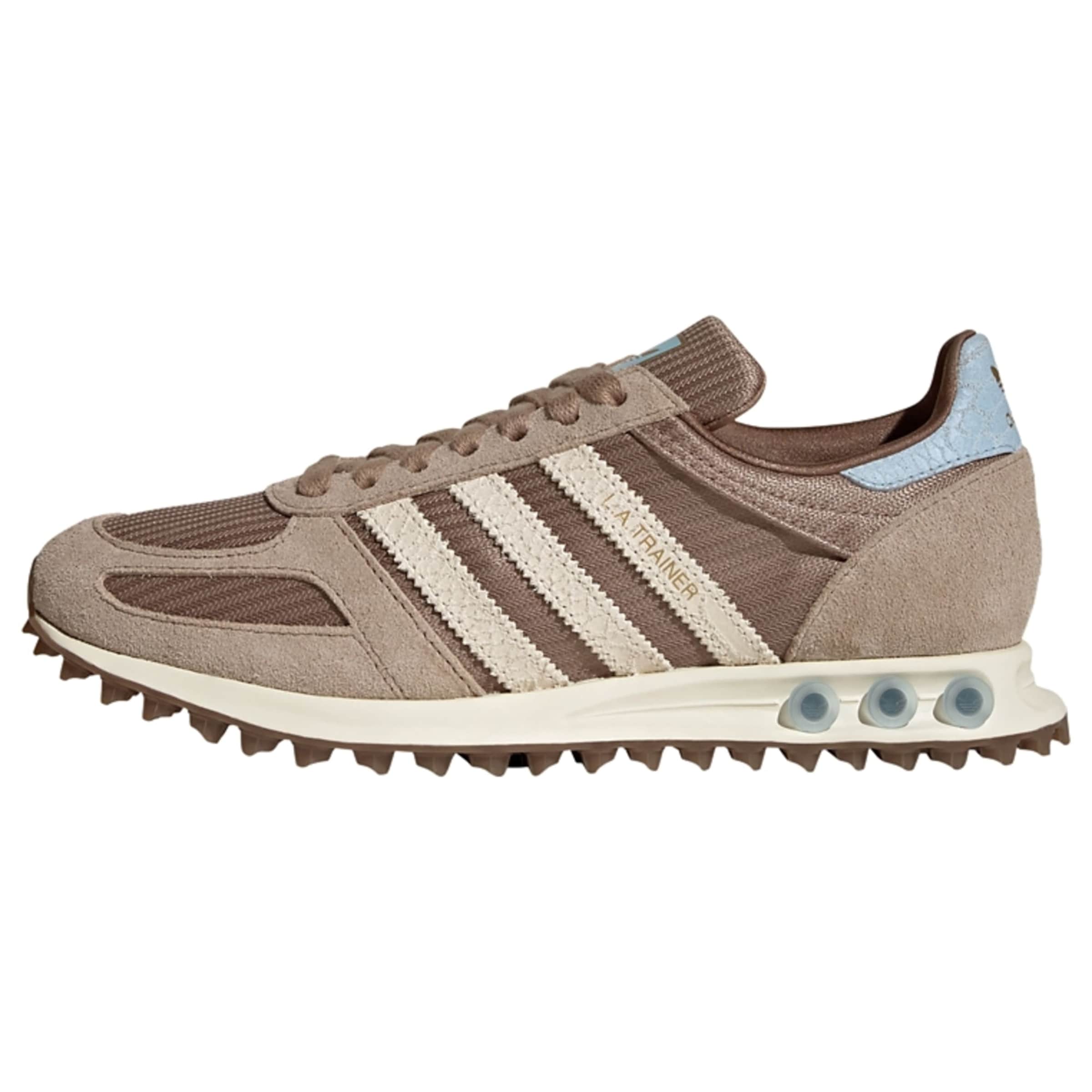 ADIDAS ORIGINALS - Sapatilhas baixas 'La Trainer Og' em castanho: frente