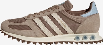 ADIDAS ORIGINALS - Sapatilhas baixas 'La Trainer Og' em castanho: frente