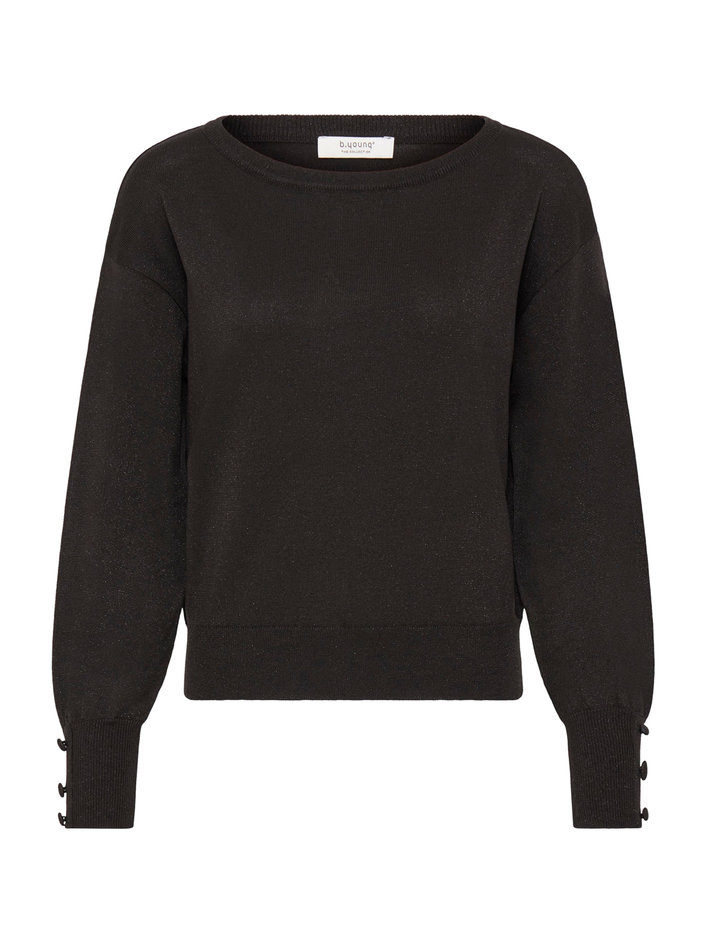 b.young Sweater 'BYMOBBE' in Black: front