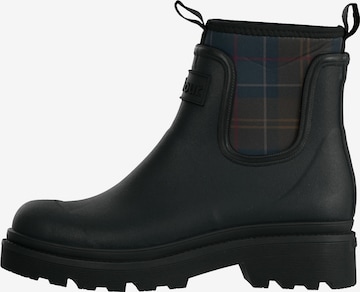 Barbour Botki Chelsea 'Cynthia Welly' w kolorze czarny: przód