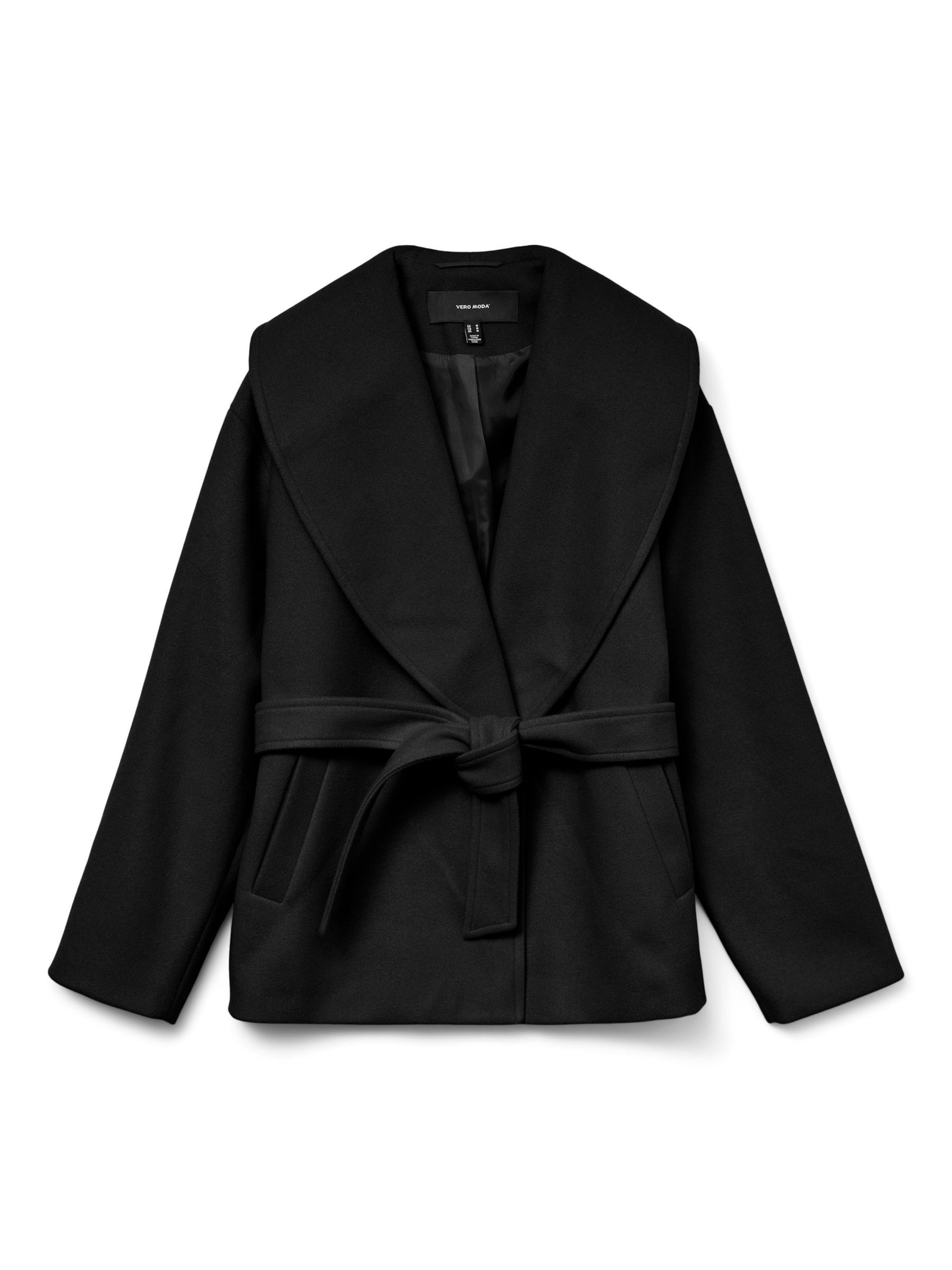 Veste mi-saison 'VMAnne' Vero Moda Girl en noir : devant