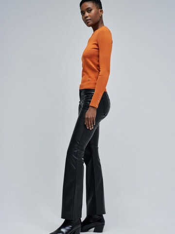 Salsa Jeans Pullover 'Basic Long Sleeve'‌‌‌ in Orange: Vorderseite