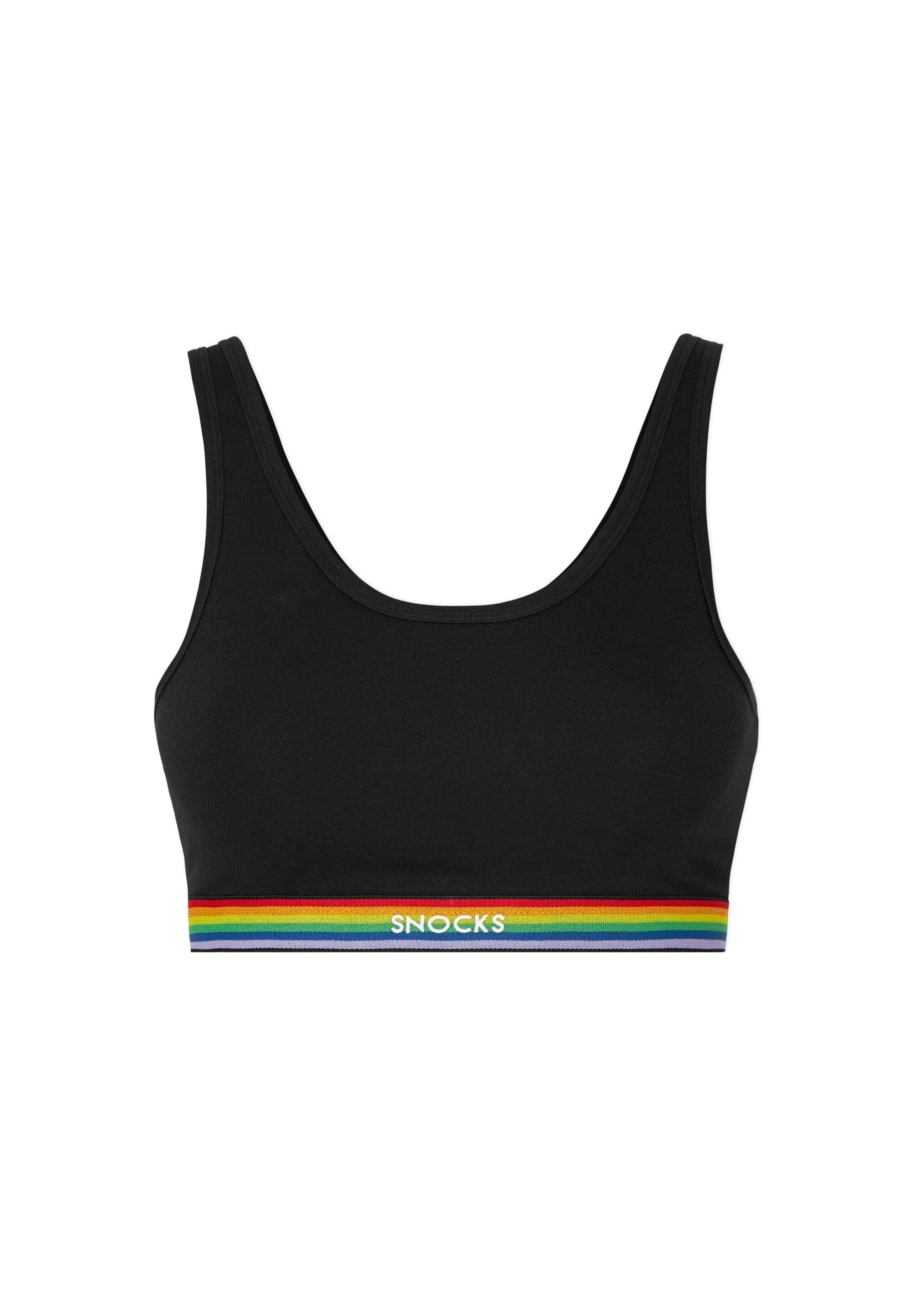 SNOCKS Soft BH in Mischfarben: Vorderseite