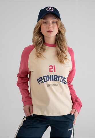 Maglietta di Prohibited in beige