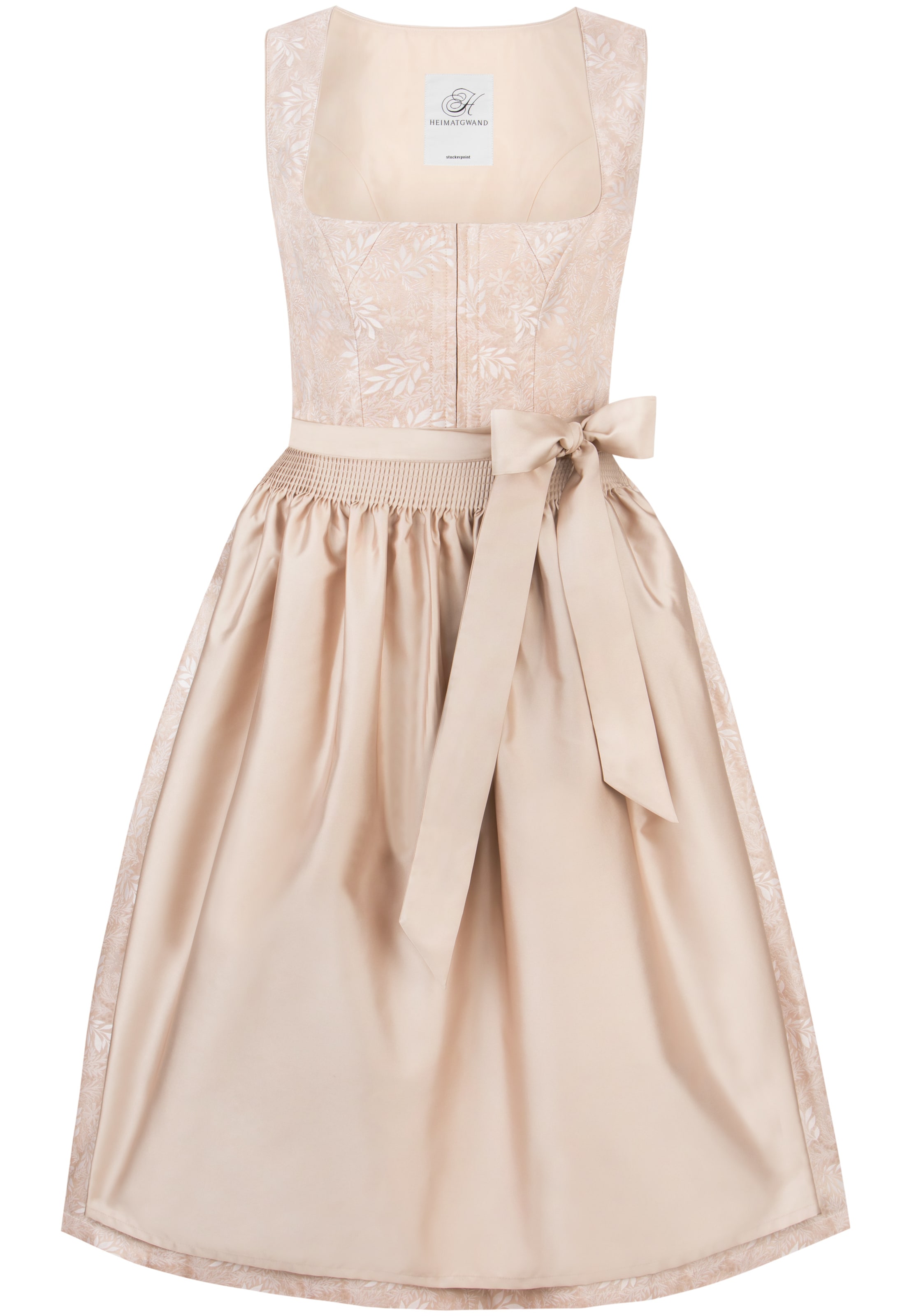 STOCKERPOINT Dirndl 'Simone' in nude, Produktansicht
