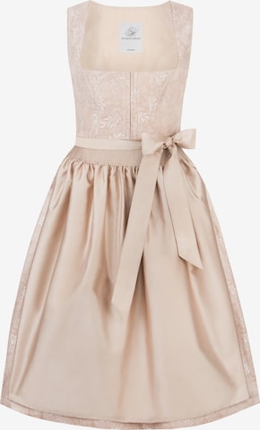 STOCKERPOINT Dirndl 'Simone' in Beige: front