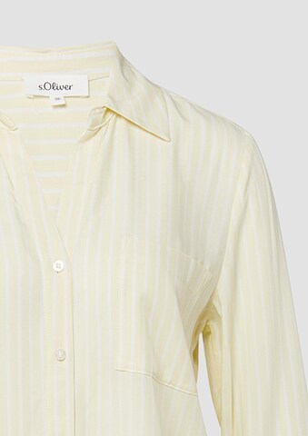 s.Oliver Bluse in Gelb