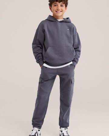 pilka WE Fashion Megztinis be užsegimo