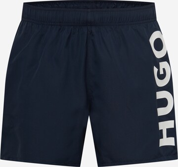 Shorts de bain 'Abas' HUGO en bleu : devant